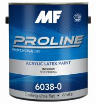 Proline Blue 6038 Ceiling Paint Ultra Flat Self Priming 010